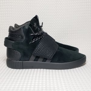 Adidas tubular invader strap black. Size 8 men's